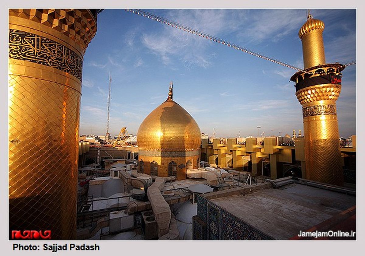 زائران حسيني در کربلاي معلي