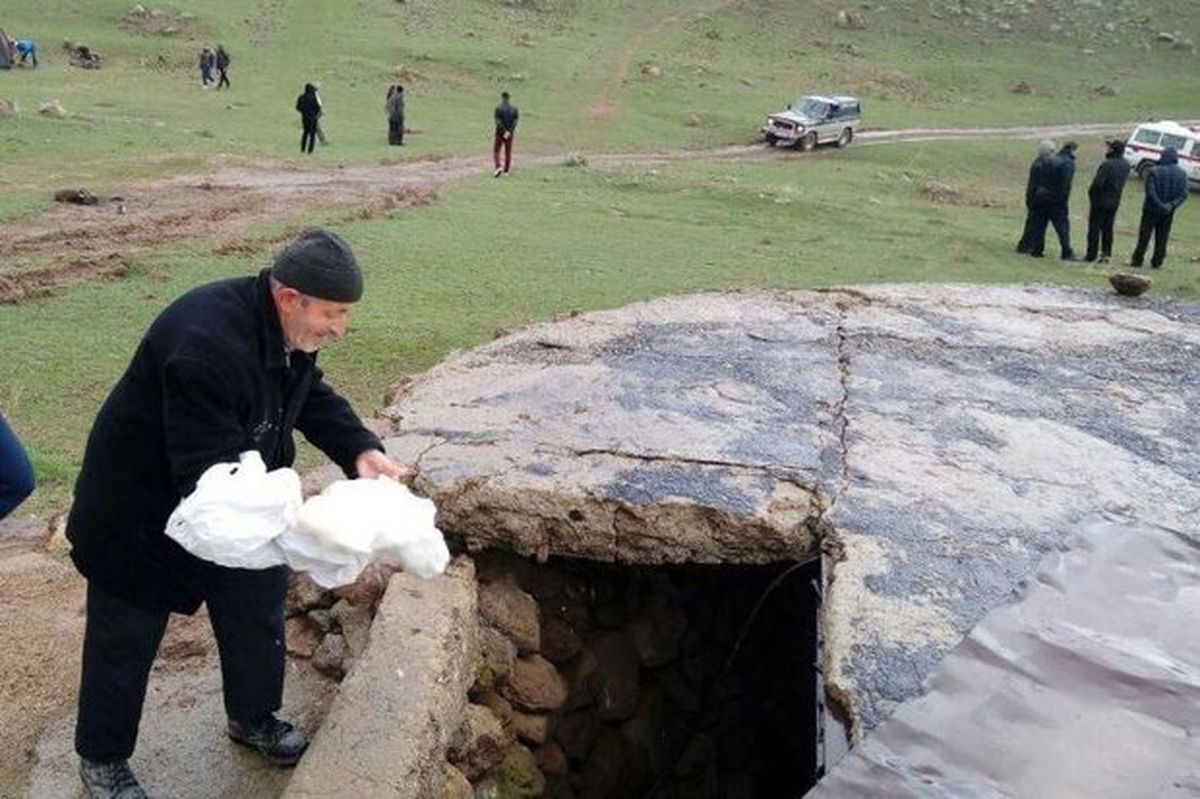 آیین ۶۰۰ ساله «ورف چال» در مازندران +تصاویر