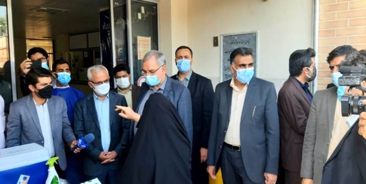 بازدید وزیر بهداشت از بیمارستان شهید رجایی گچساران+تصاویر