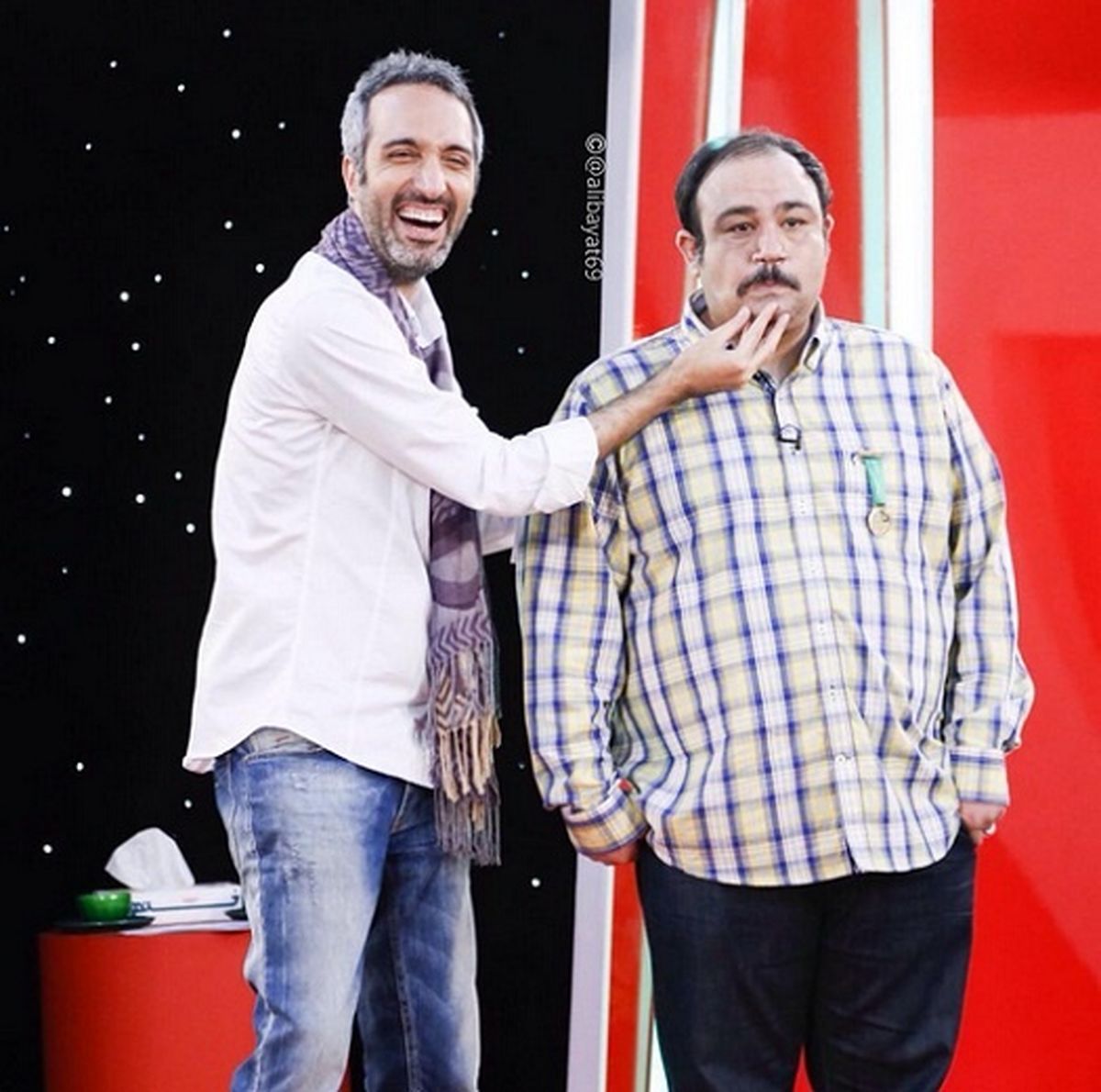 اولین عکس از آخرین قسمت برنامه خندوانه