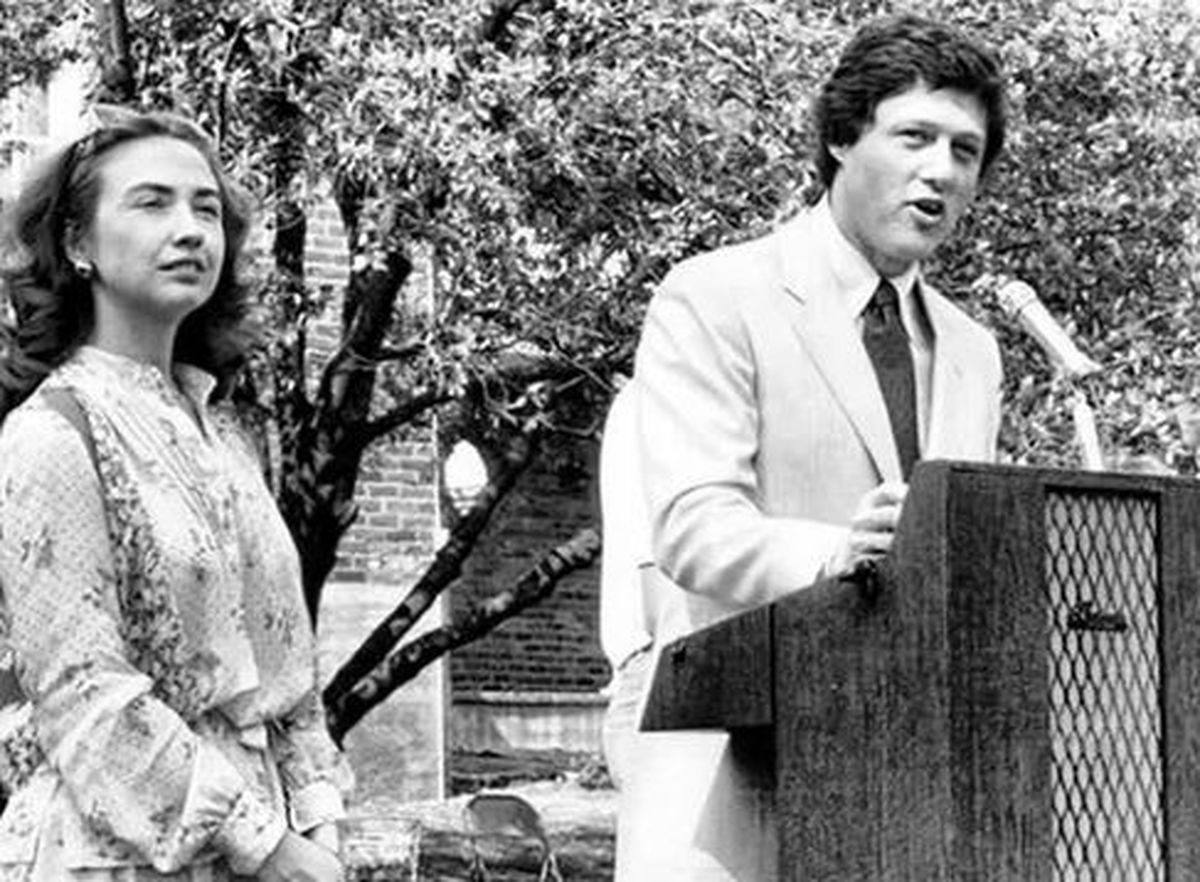 تصویری کمتر دیده شده از هیلاری کنار بیل کلینتون