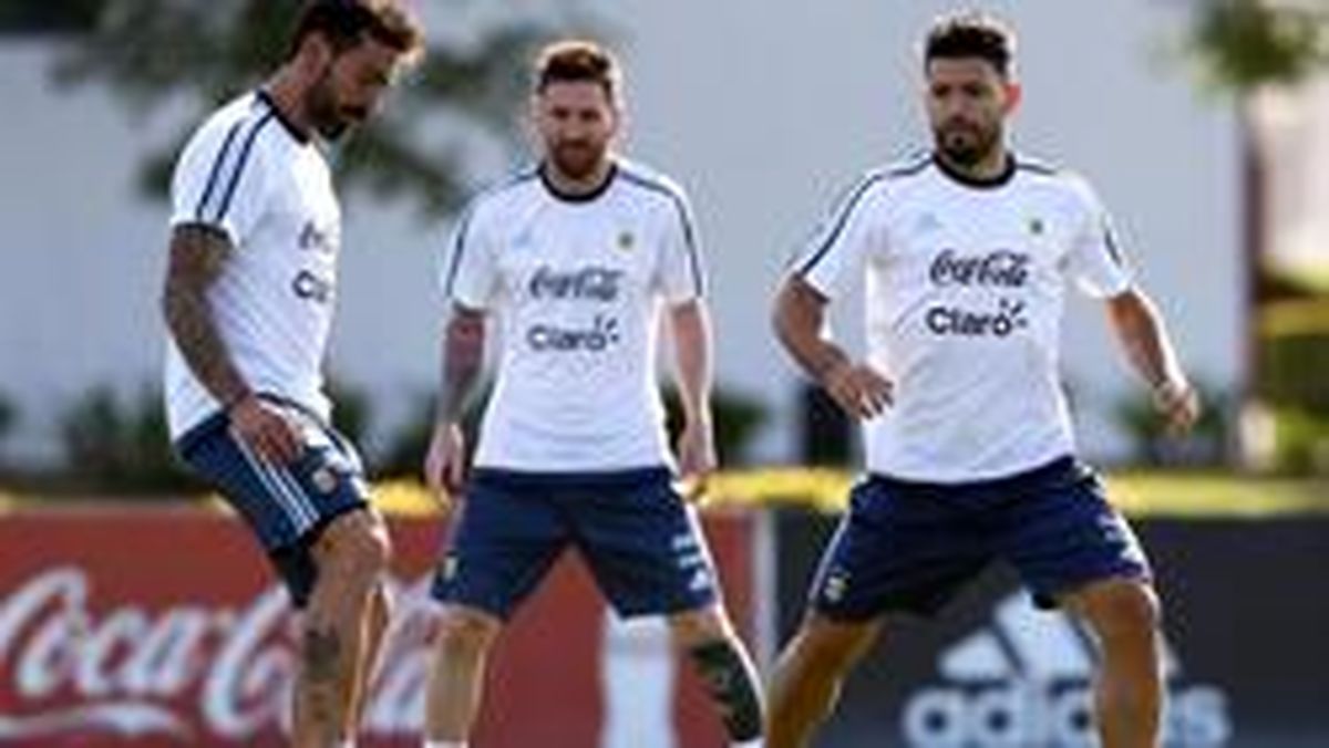 فیلم : تمرین امروز تیم ملی آرژانتین