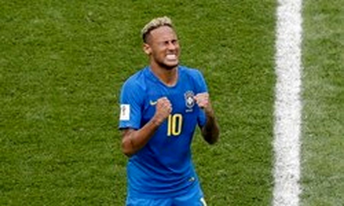 نیمار سومین گلزن تاریخ فوتبال برزیل شد +عکس