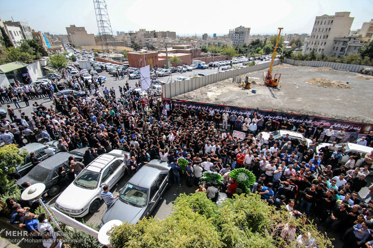 گزارش تصویری : مراسم ختم مرحوم هادی نوروزی