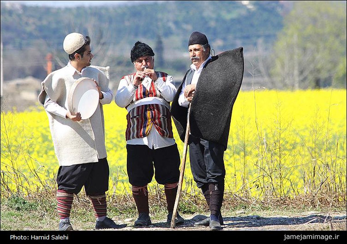 نوروز خوانی در مازندران