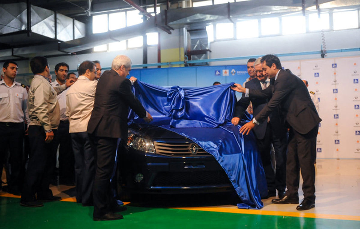 تصاویر:آغاز تولید "رنو ساندرو" در ایران