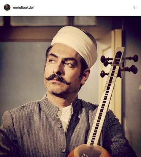 عکس: پوشش جالب و تاریخی یک بازیگر