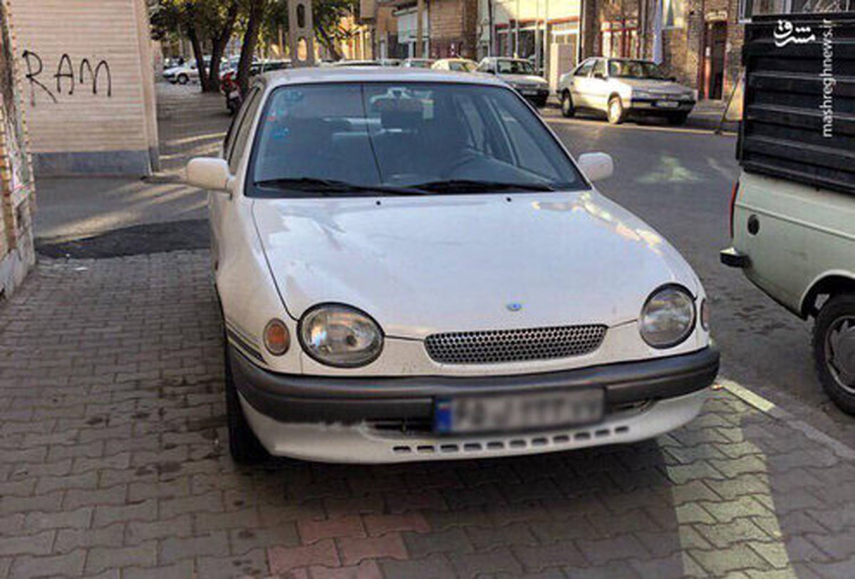 عکس: عجیب‌ترین مدل تویوتا کرولا در ایران