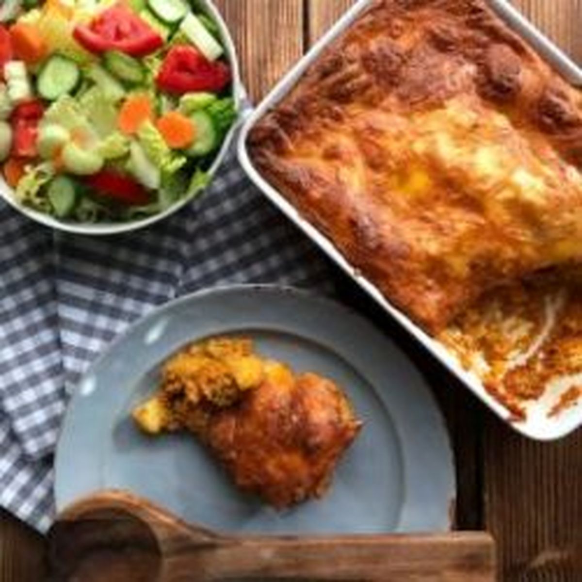 دستور پخت سوفله گوشت چرخ کرده