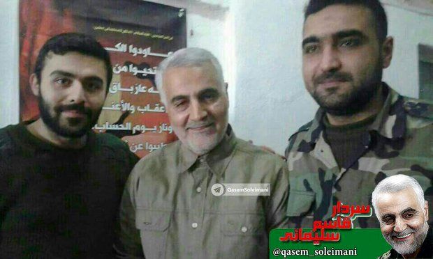 جدیدترین تصویر سردار سلیمانی در سوریه