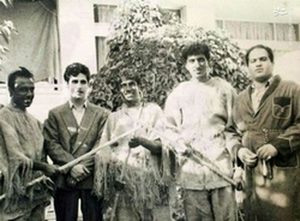 عکس: پشت صحنه «ساعت خوش» در سال ۷۳