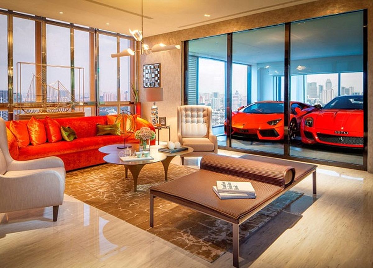 پارک‌خودرودرطبقات‌برج‌های‌مسکونی/تصاویر