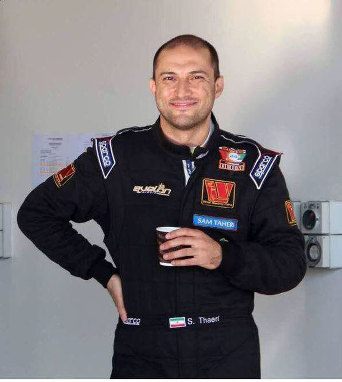 اولین ایرانی در مسابقات اتومبیل‌رانی ناسکار! +عکس