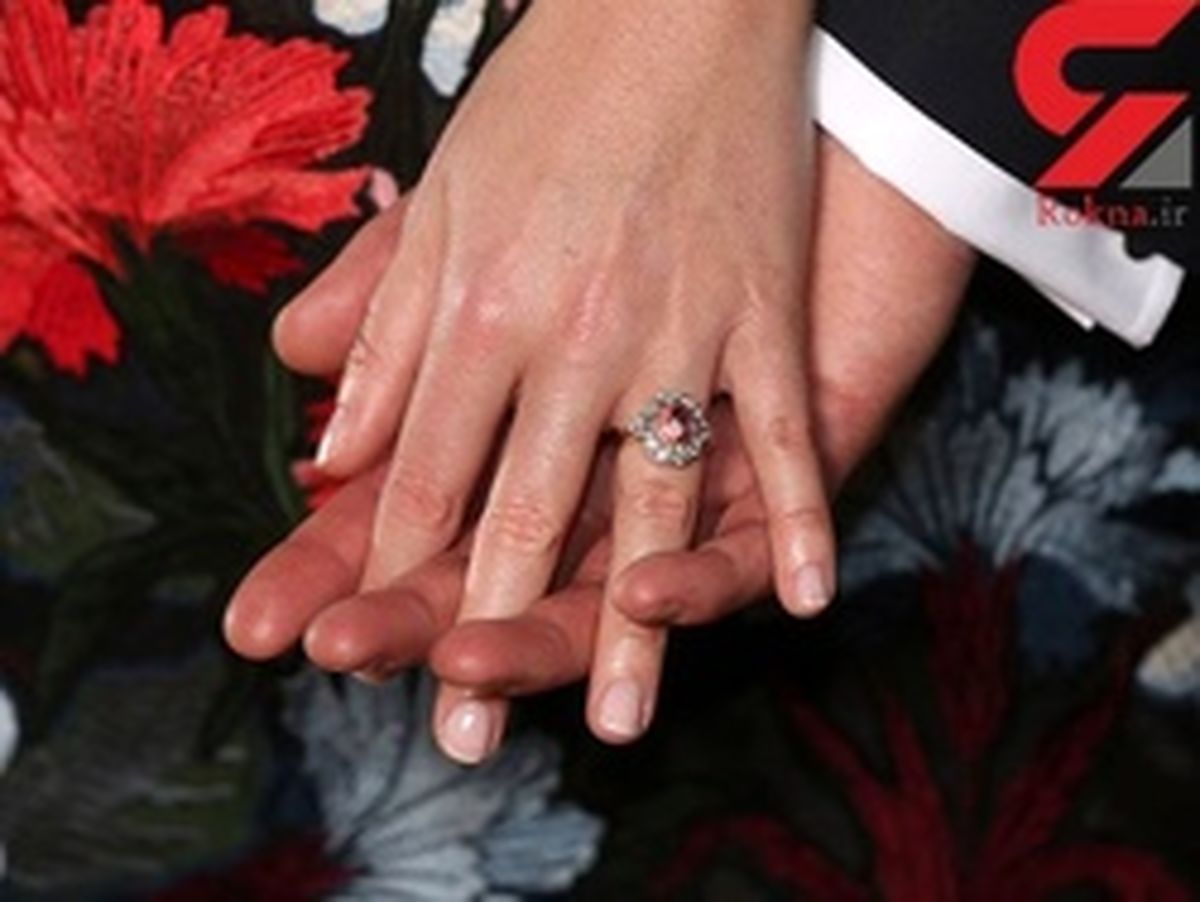 وقتی حلقه ۳۰۰ هزار دلاری خانم بازیگر سوژه شد +عکس