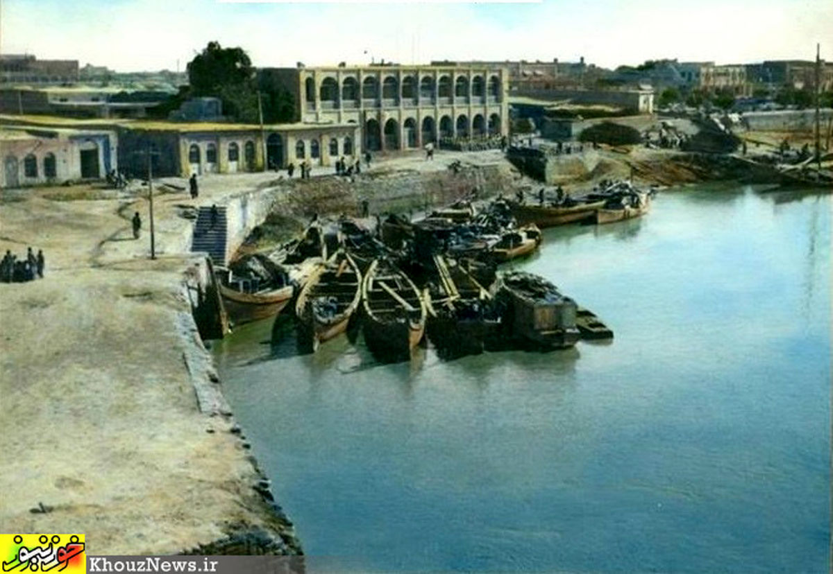 عکس/ کارون و اهواز در 90 سال پیش