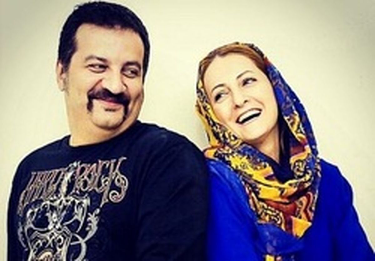 مهراب قاسمخانی همبازی همسرش شد
