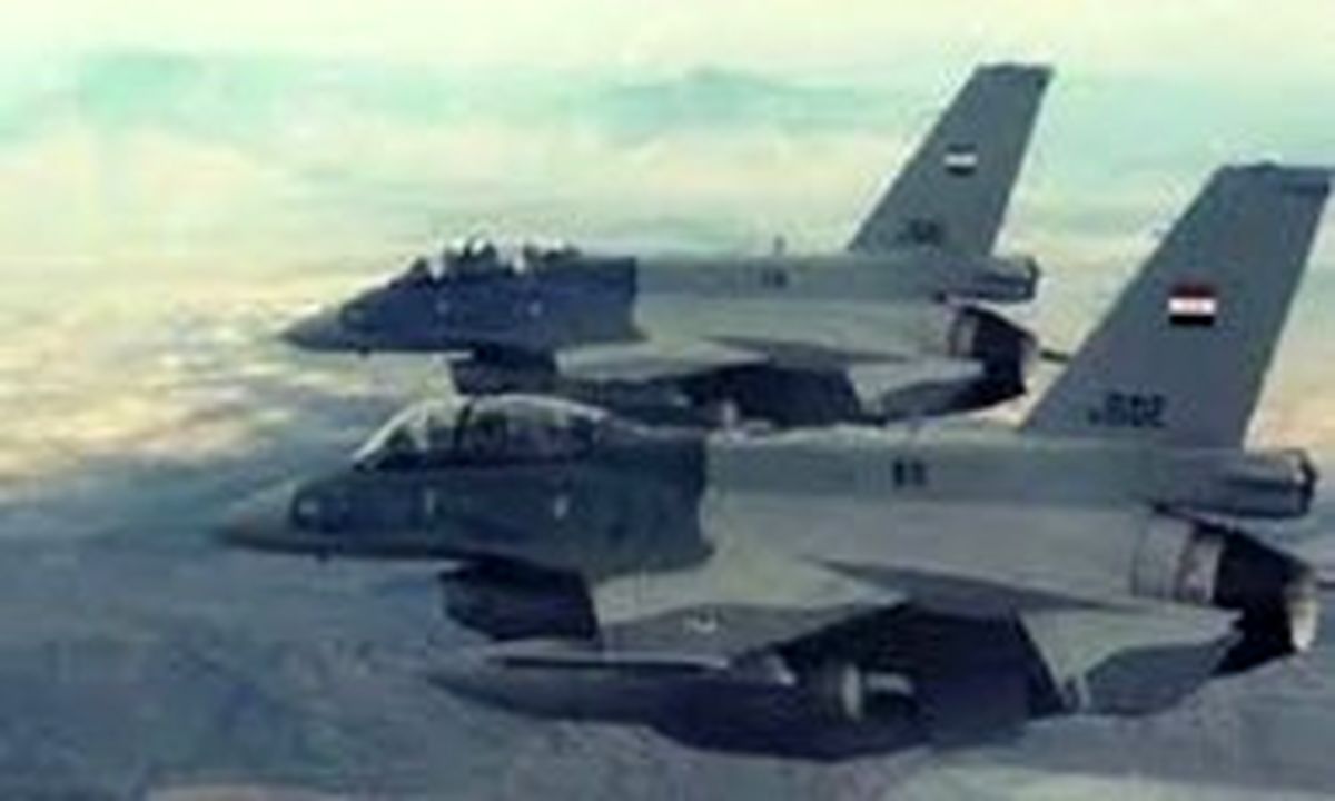 حمله جنگنده‌های عراقی به داعش در سوریه