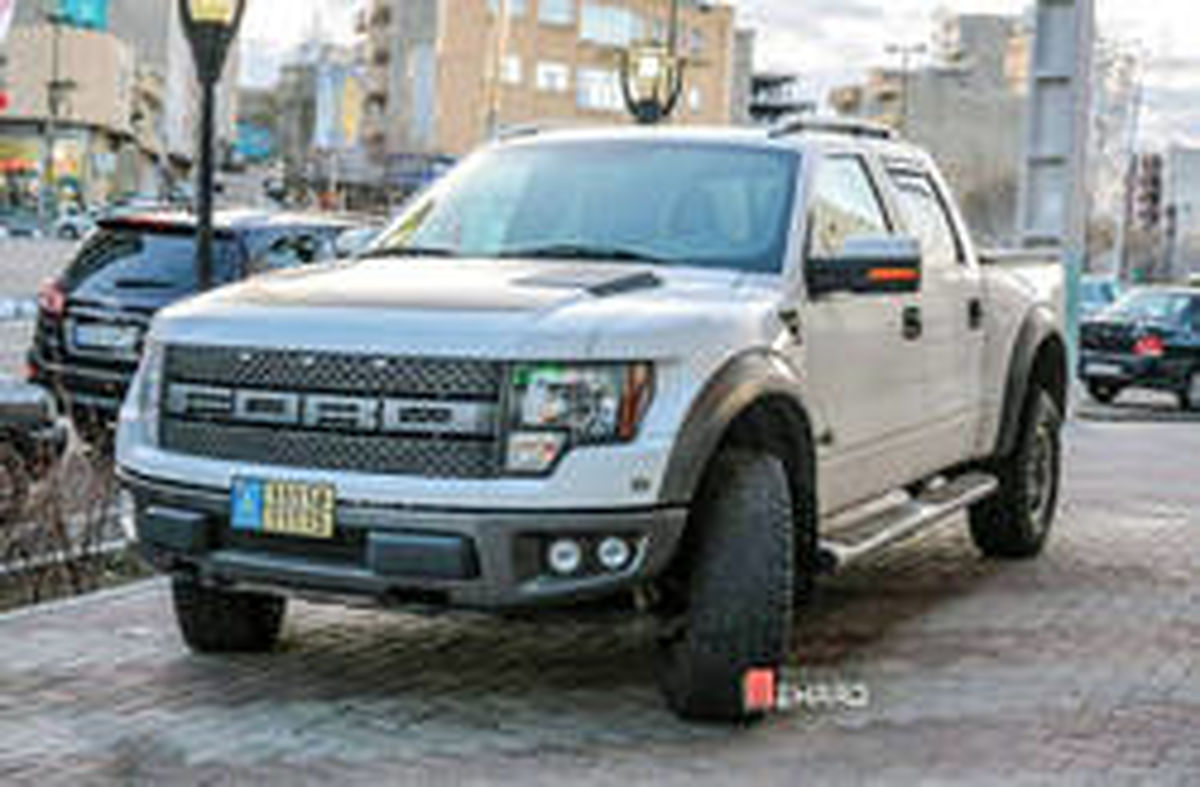 عکس: وانت غول‌پیکر آمریکایی در ایران!