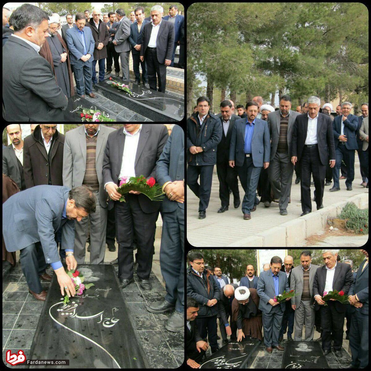 عکس: چاپلوسی عجیب استاندار سمنان برای روحانی