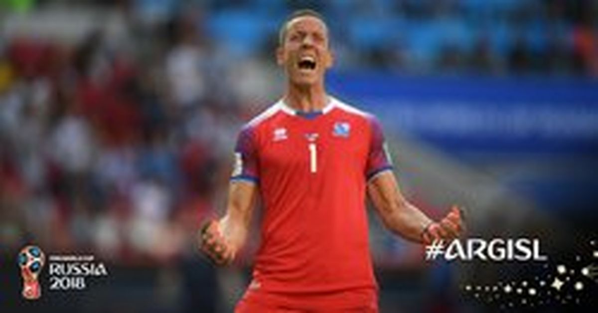 بهترین بازیکن بازی آرژانتین و ایسلند