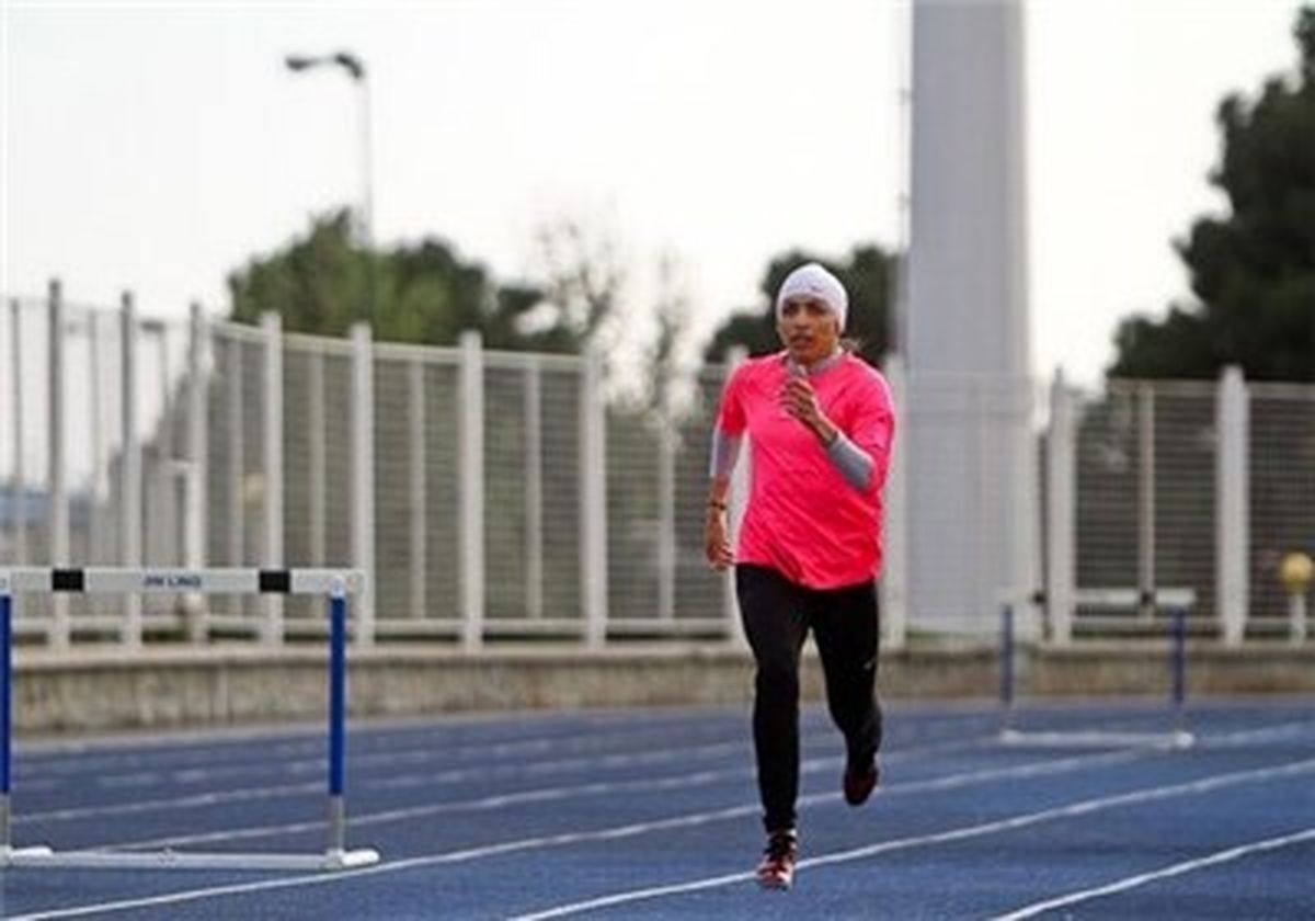 دونده زن ایرانی فینالیست شد/عکس