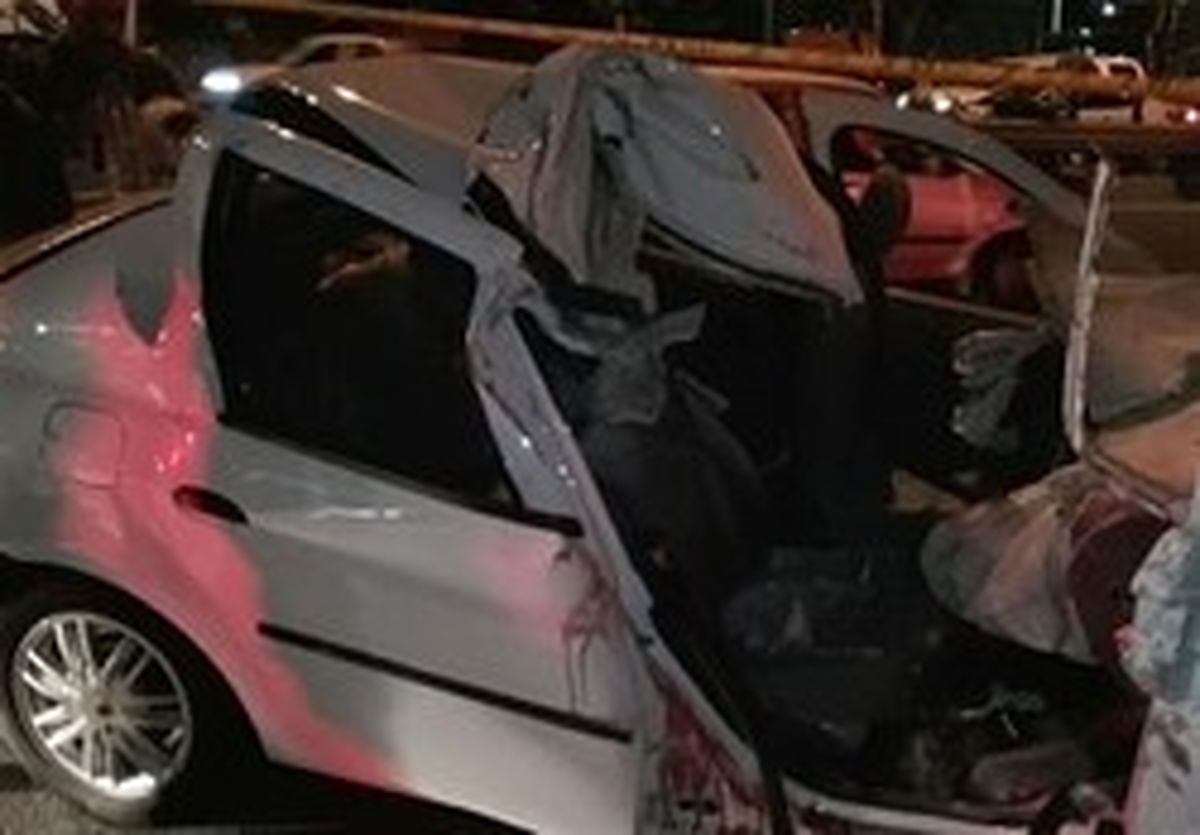 تصادف شدید در گیلان ۴ کشته برجای گذاشت