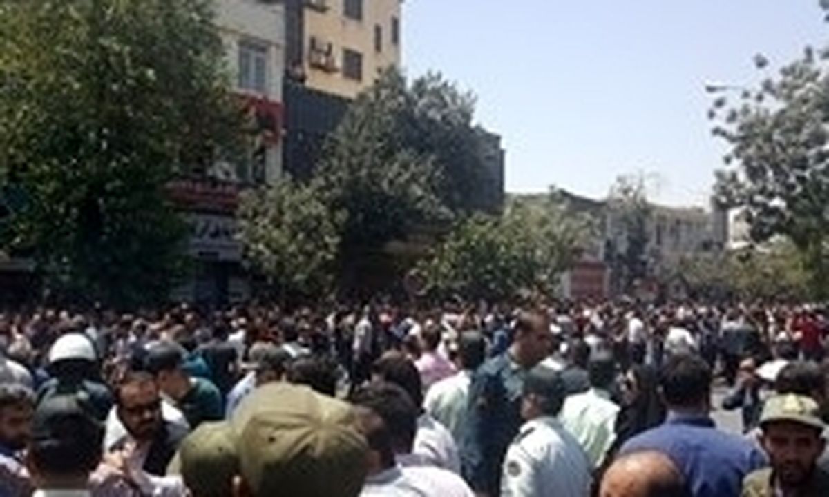 گزارش میدانی از تجمعات امروز برخی شهرهای کشور