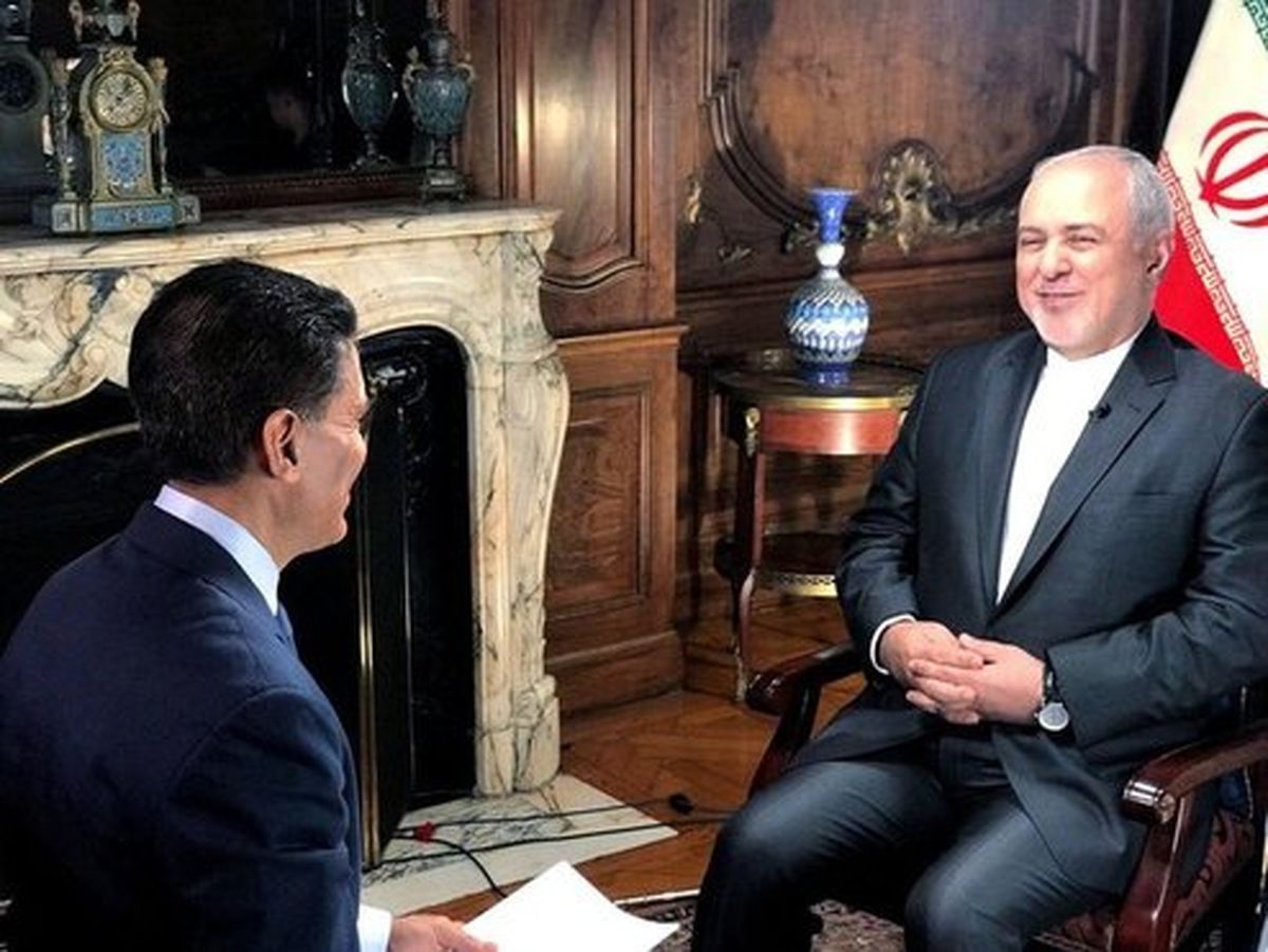 ظریف: ترامپ نامهای به رهبر ایران نداد