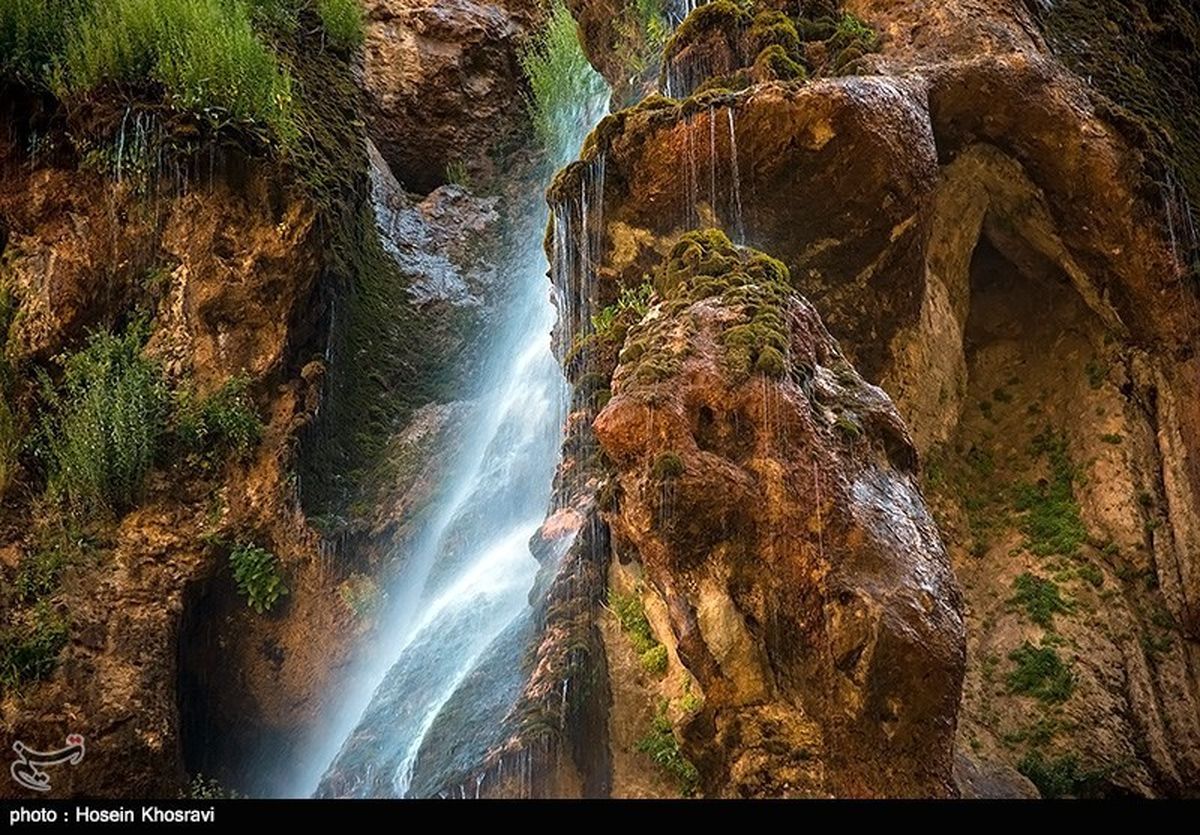 تصاویر/ آبشار زیبای مارگون
