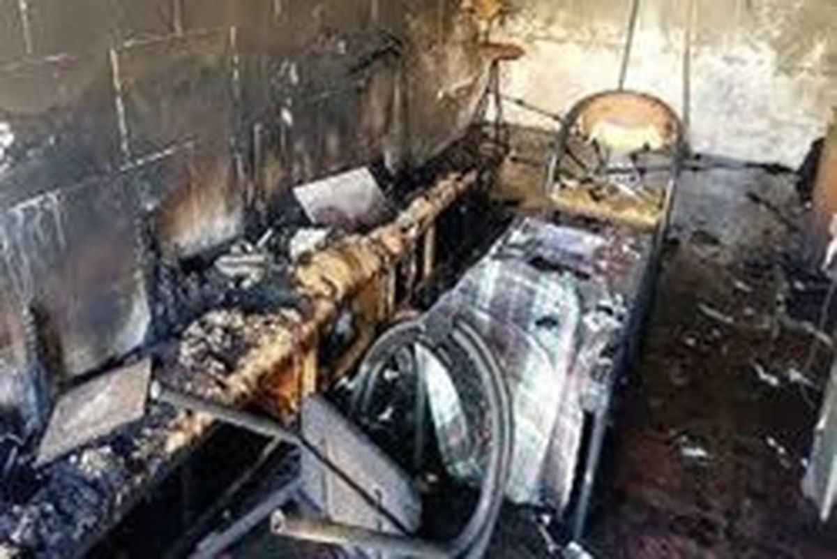 انفجار بخاری نفتی حادثه ساز شد