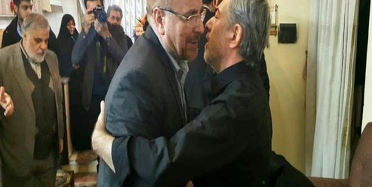 دیدار قالیباف با خانواده شهید خلبان محمدرضا رحمانی