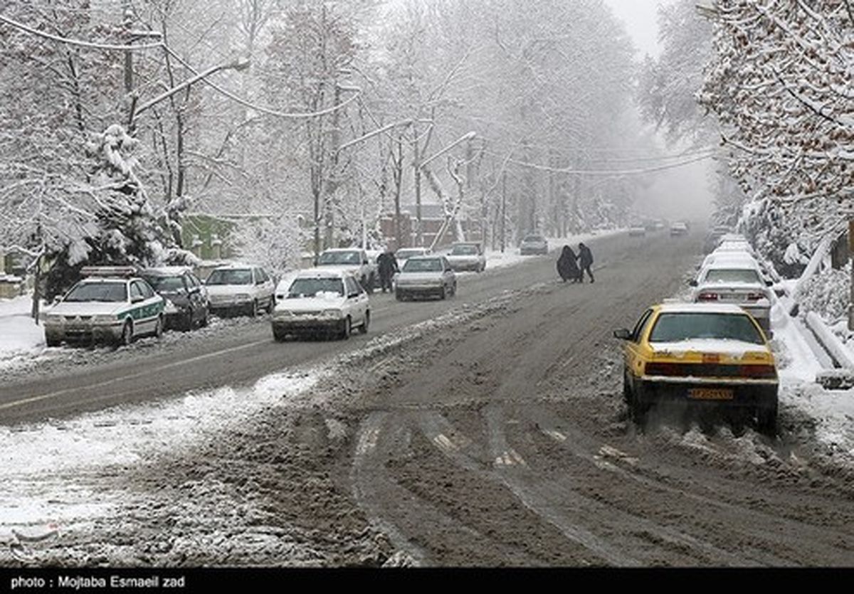 برف و باران ۲ روزه در ۱۴ استان