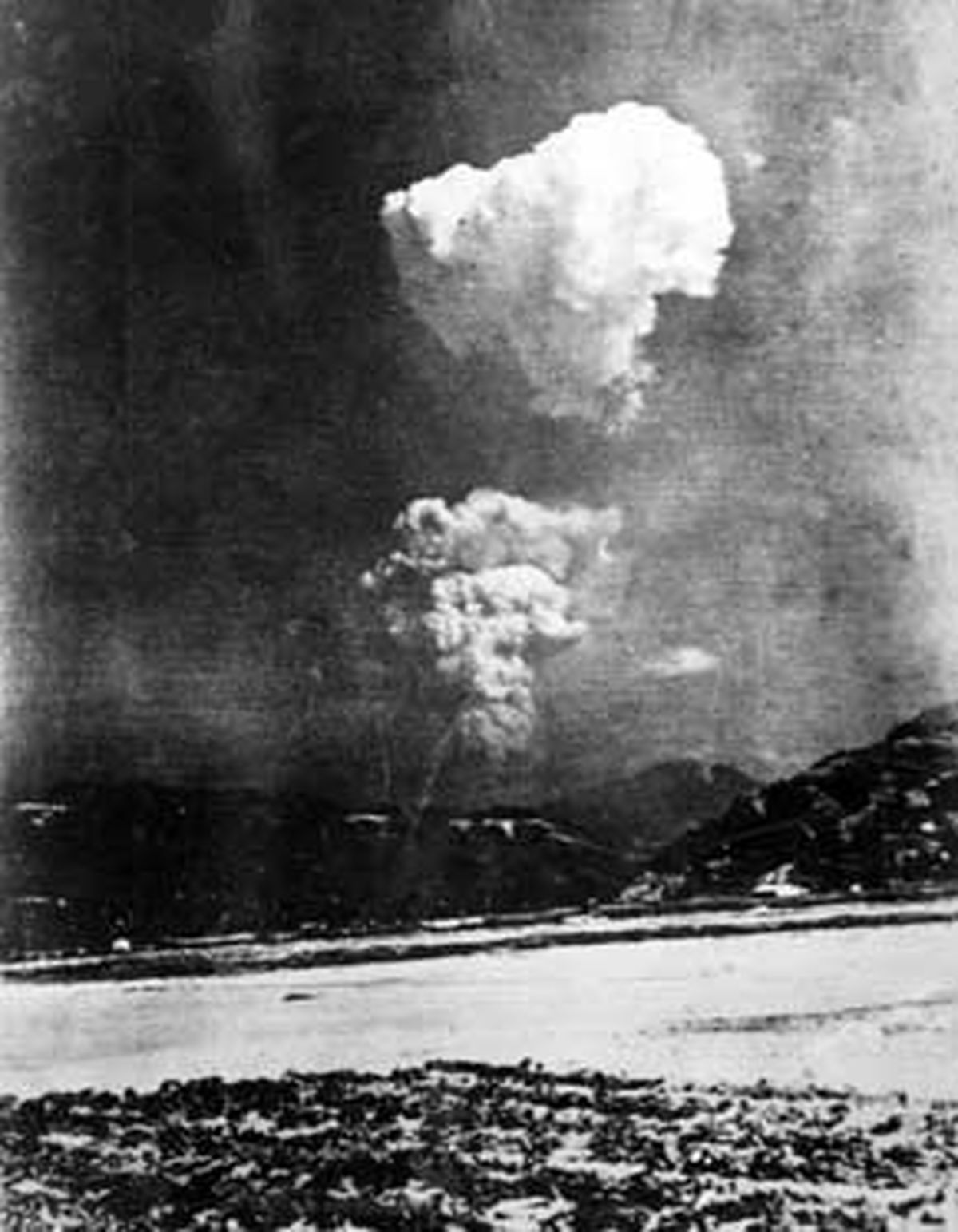 عكس منتشر نشده از هيروشيما