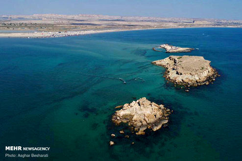 تصاویر: جزایر ناز، یکی از جاذبه های قشم