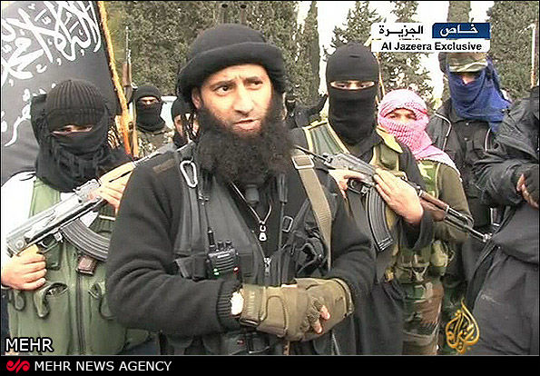 عکس/ یک مخالف بشار اسد‬