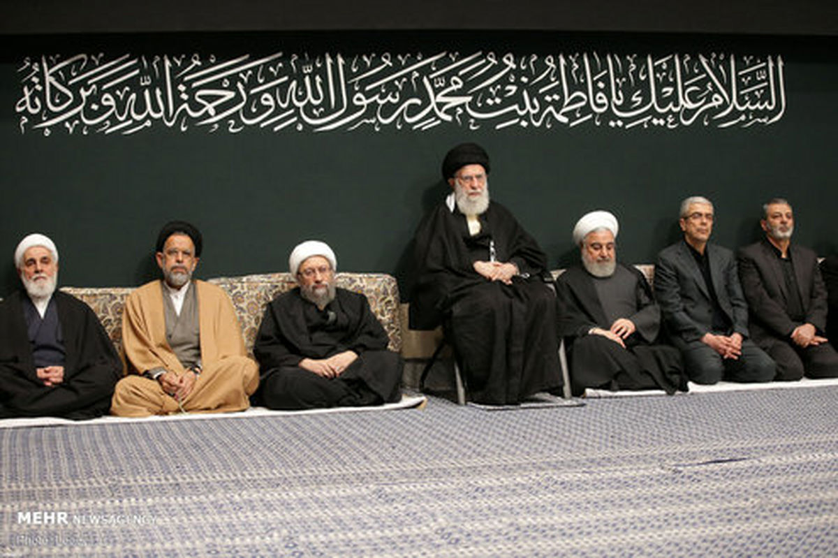 تصاویر: دومین شب عزاداری حضرت فاطمهزهرا (س) در حسینیه امام (ره)