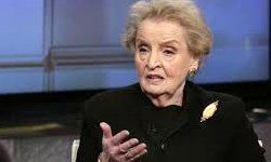 نگرانی از رفتارهای ترامپ به مادلین آلبرایت رسید