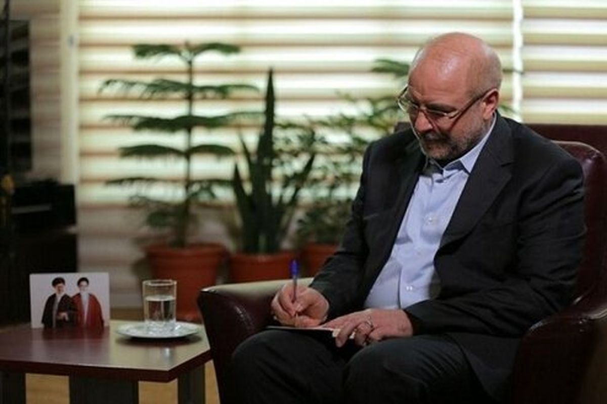 پیام قالیباف به رئیس مجلس افغانستان
