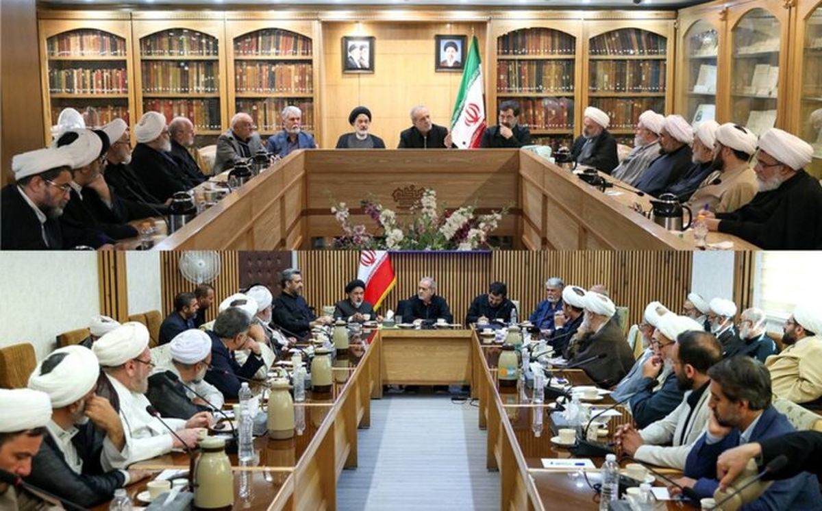 پزشکیان: نخبگان دینی اجازه ندهند صدای دو قطبی‌سازی بر صدای همبستگی غلبه کند
