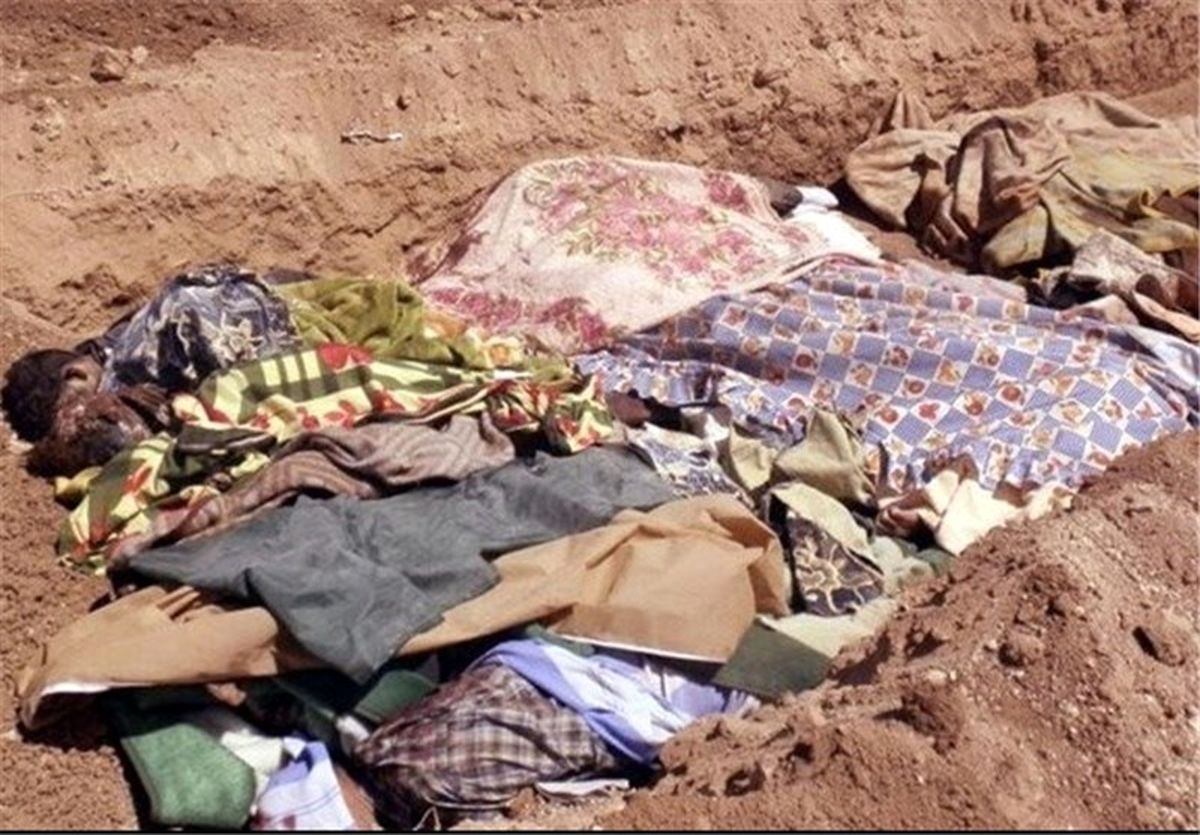 کشف گورجمعی کشته‌های داعش/عکس