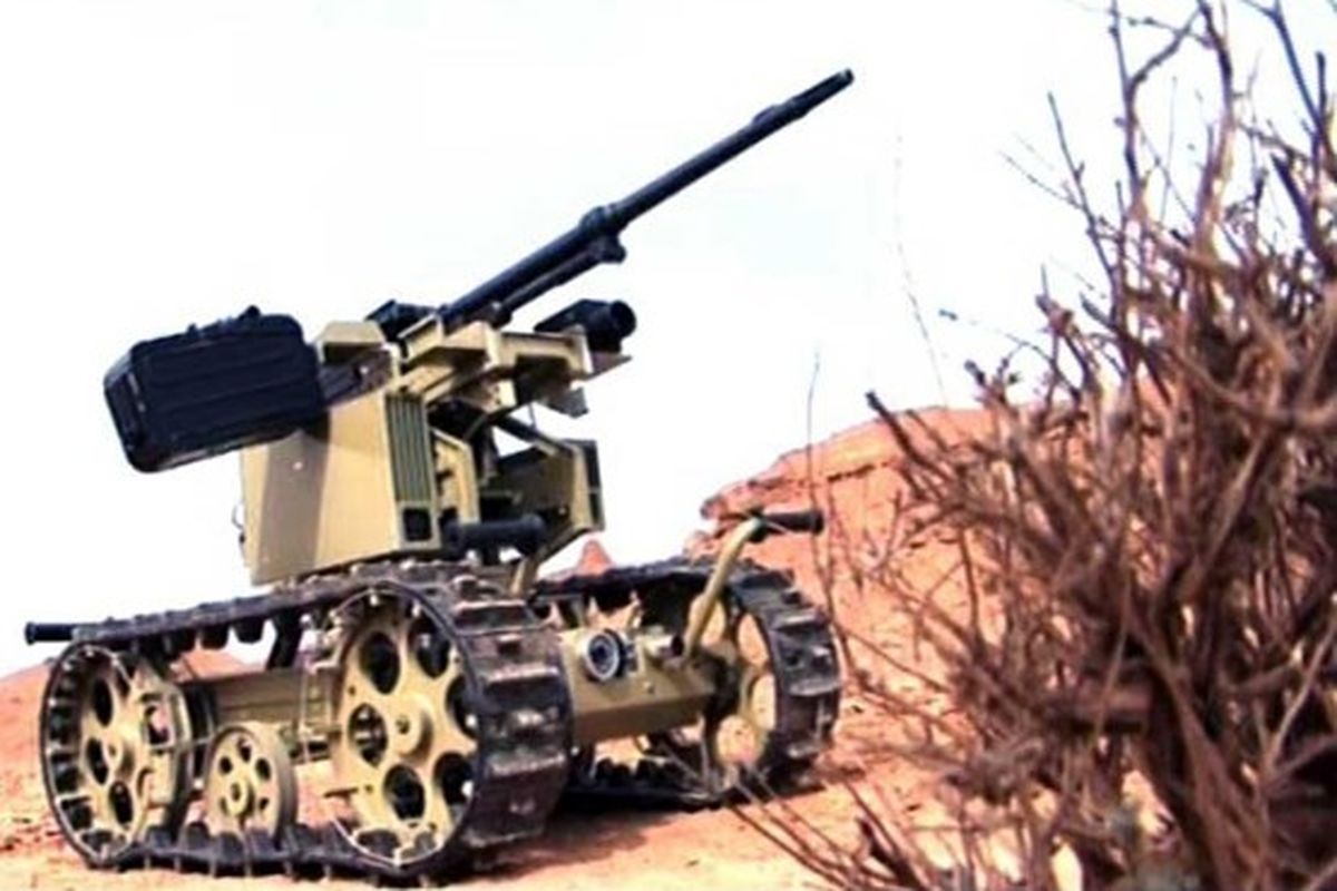 نخستین تصاویر از ربات رزمی سپاه