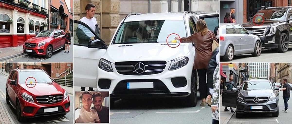 جریمه دسته جمعی خودروهای‌ لوکس ستاره‌ها +تصاویر