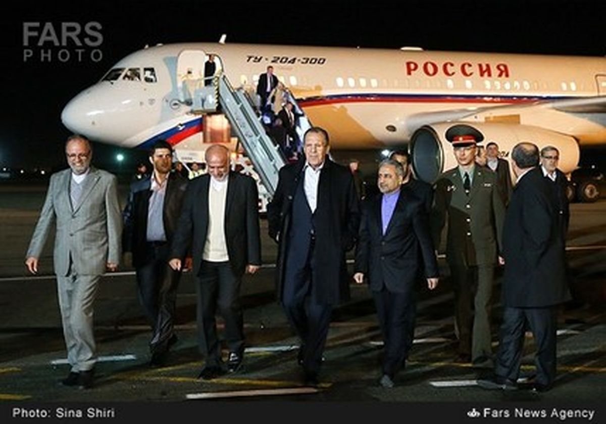 عکس/ ورود لاوروف به تهران