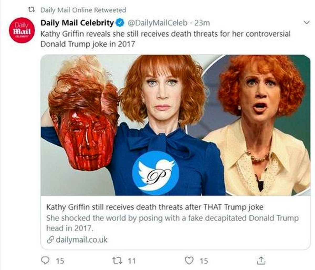 شوخی با ترامپ برای کمدین زن آمریکایی دردسر ساز شد +عکس