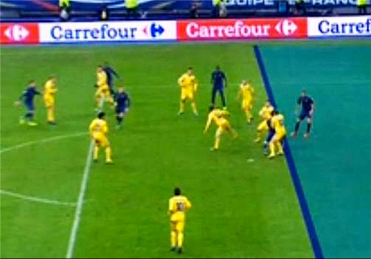 سفرجام جهانی فرانسه باگل آفساید/عکس