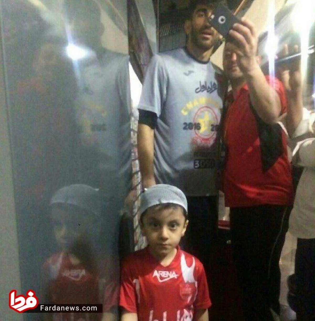 پسر بیرانوند سوژه عکاسان +عکس