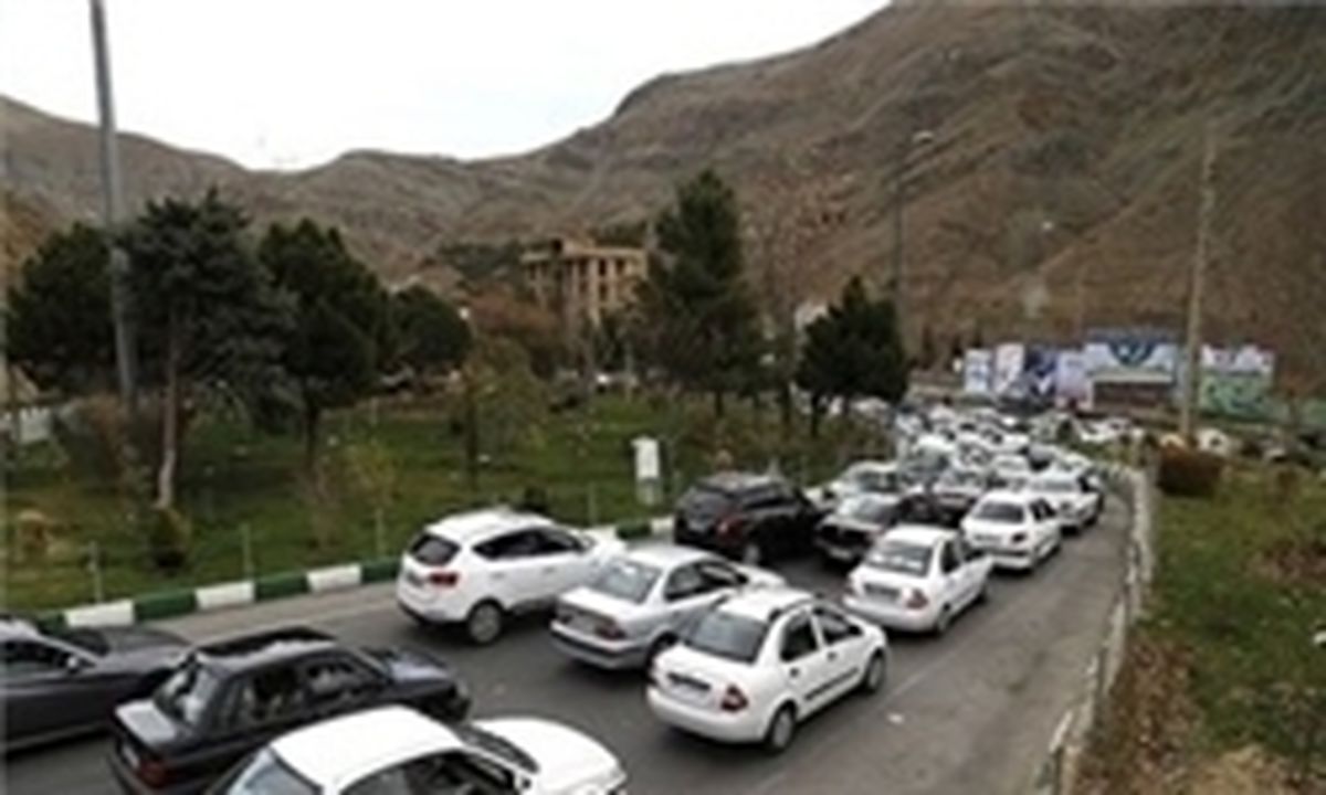 ترافیک سنگین در محورهای هراز و کندوان