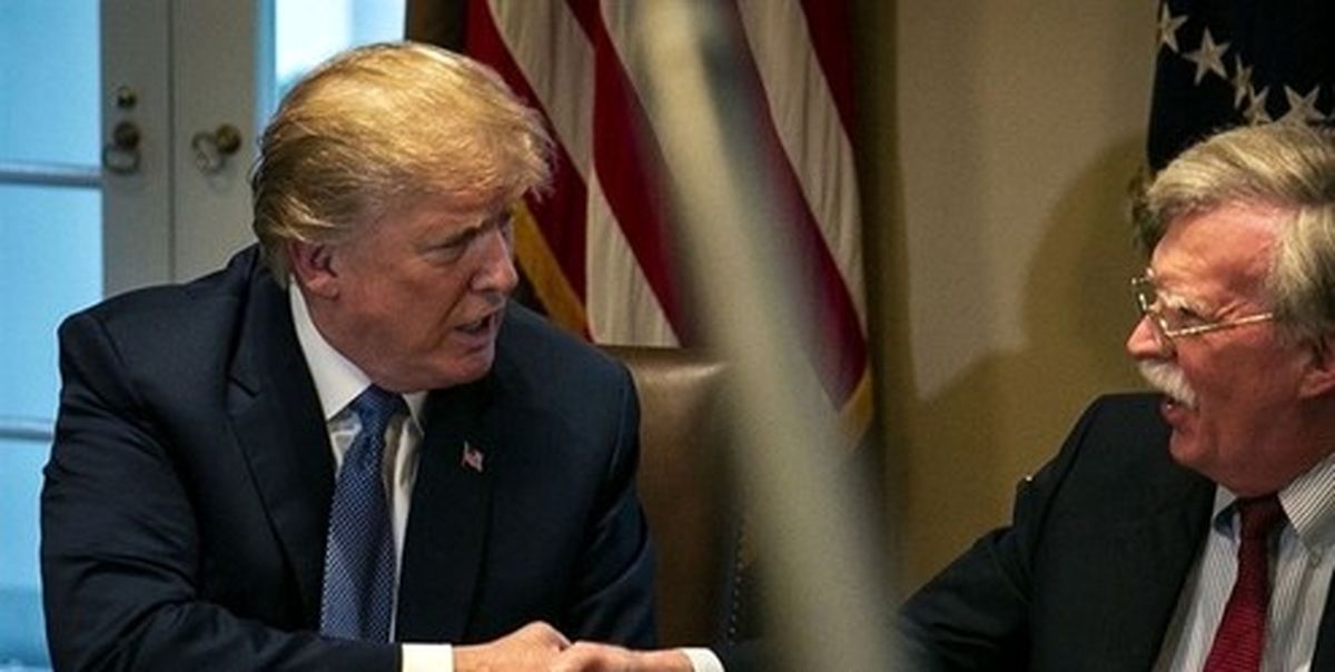 ترامپ: بولتون را به عنوان برگ چانه‌زنی در برابر ایران می‌خواهم/حصول توافق با ایران سخت‌تر می‌شود