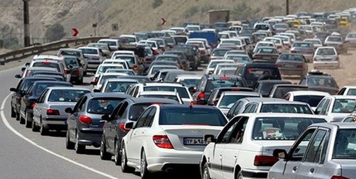 ترافیک سنگین در محورهای هراز و فیروزکوه