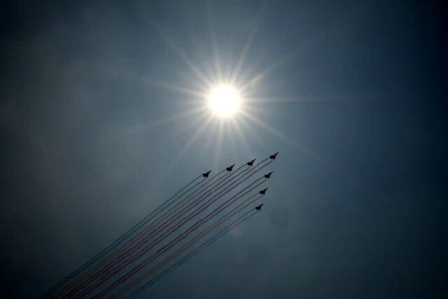 پیامهای حضور پزشکیان در مراسم رژه ارتش چین